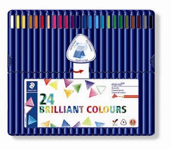 Staedtler Colored Pencil Ergosoft set (24)