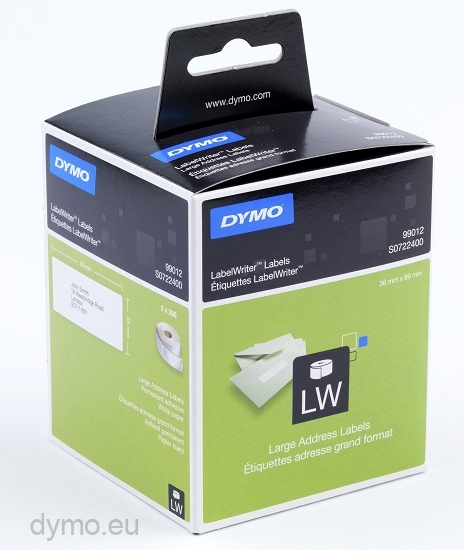 Dymo LabelWriter Etichetta indirizzo 89 x 36 pz.