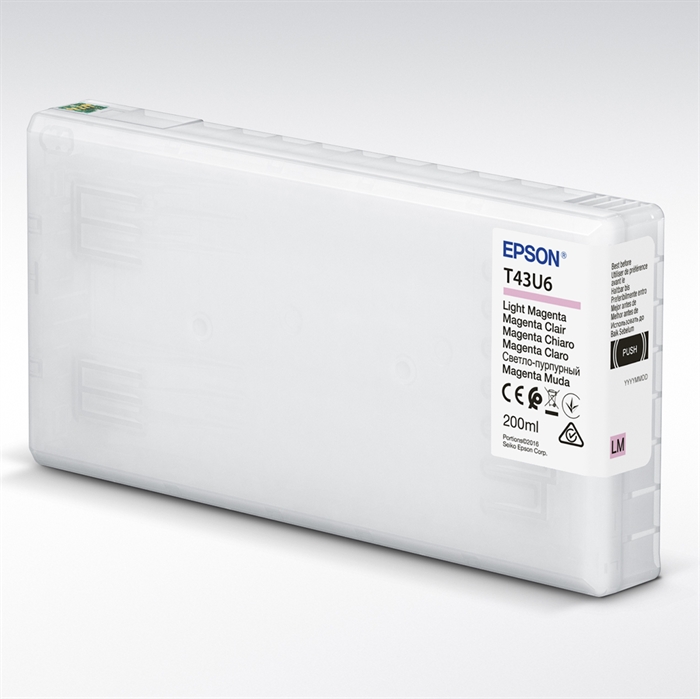 Epson T43U Light Magenta 200 ml cartuccia di inchiostro per SureLab SL-D800.