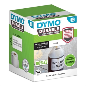 Dymo LabelWriter etichetta di spedizione extra grande resistente 104 mm x 159 mm pz.