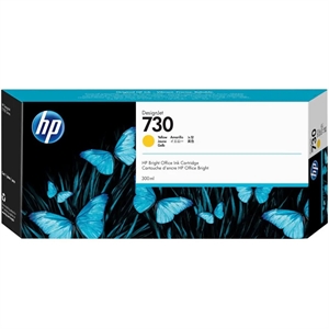 HP 730 Cartuccia d'inchiostro DesignJet Yellow da 300 ml