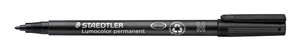 Staedtler Marker Lumocolor Perm 1.0mm black