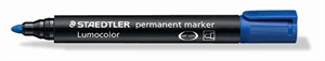 Staedtler Marker Lumocolor Perm round 2.0mm blue