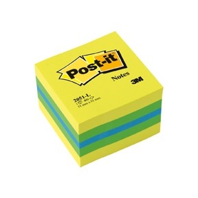 3M Post-it Notes 51 x 51 mm, mini blocco cubo Limone