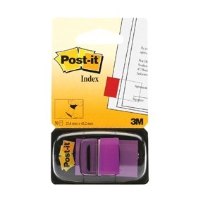 3M Post-it Indicizzatori 25,4 x 43,2 mm, viola