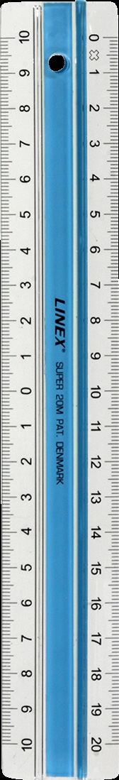 Linex superlineare 20 cm S20MM blu