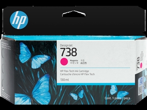 HP 738 130-ml Cartuccia d'inchiostro DesignJet Magenta