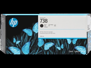 Cartuccia d'inchiostro HP DesignJet nero da 738 ml