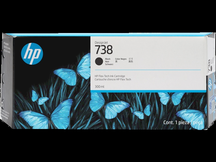 Cartuccia d\'inchiostro HP DesignJet Black da 738 ml