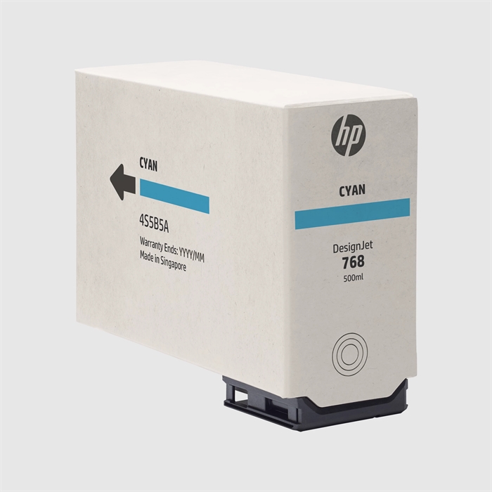 HP 768 Cyan 500-ml DesignJet cartuccia d\'inchiostro