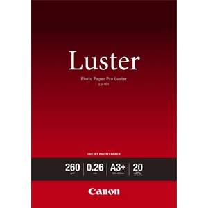 Canon Photo Paper Pro Luster 260g/m² - A3+, 20 fogli 