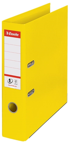 Esselte Brevordner No1 Vivida PP A4 75mm giallo