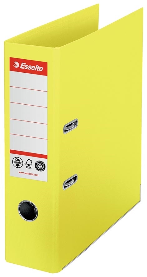 Esselte Raccoglitore Anelli No1 POB CO²-Comp A4 75mm giallo