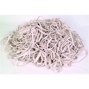 Siam Gummibånd 120x5,0mm bianco (500g)