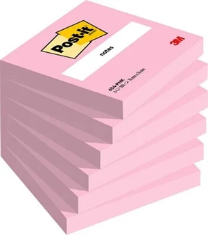 3M Note adesive Post-it 76 x 76 mm, rosa