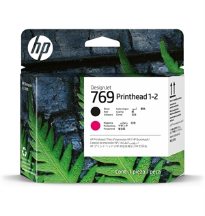 HP 769 Black Magenta 1-2 Testina di Light DesignJet