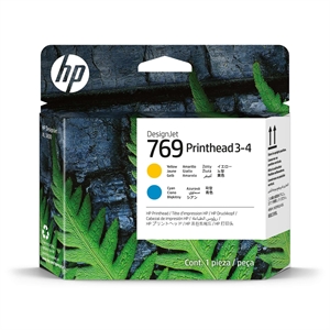 HP 769 Yellow Cyan 3-4 Testina di Light DesignJet