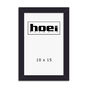 Cornice in legno nera per foto e poster 10 x 15 cm