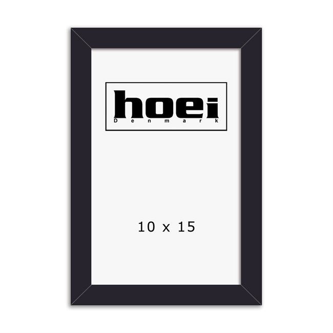 Cornice in legno nera per foto e poster 10 x 15 cm