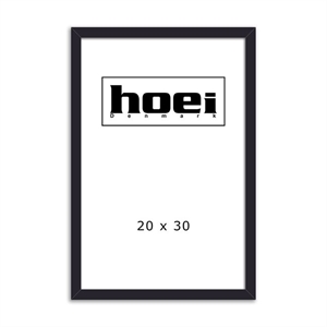 Cornice in legno nera per foto e poster 20 x 30 cm