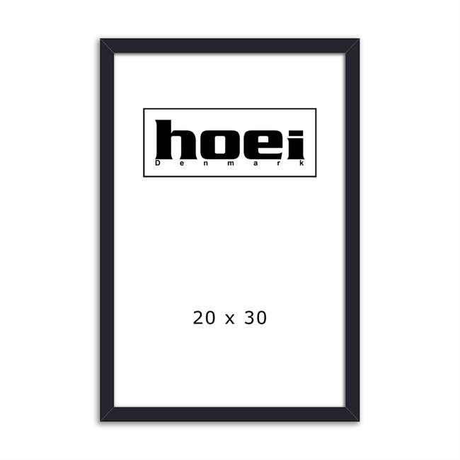 Cornice in legno nera per foto e poster 20 x 30 cm