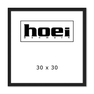 Cornice in legno nero per foto e poster 30 x 30 cm