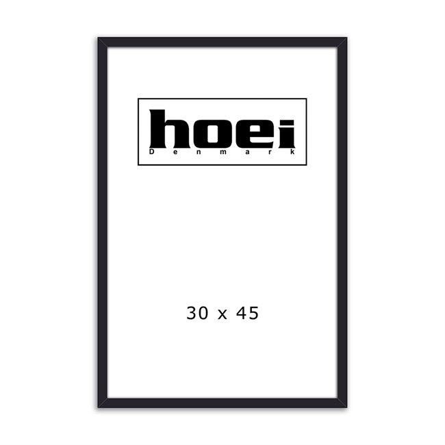 Cornice in legno nera per foto e poster 30 x 45 cm