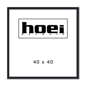 Cornice in legno nero per foto e poster 40 x 40 cm