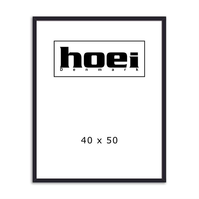 Cornice in legno nera per foto e poster 40 x 50 cm