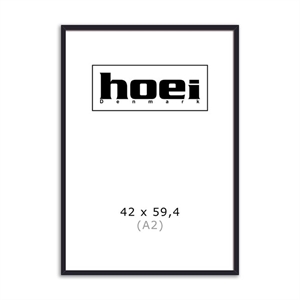 Cornice in legno nero per foto e poster 42 x 59,4 cm (A2)