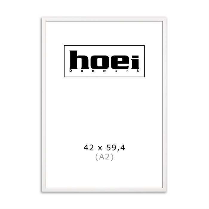 Cornice in legno bianco per foto e poster 42 x 59,4 cm (A2)