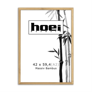 Cornice di legno di bambù per foto e poster 42 x 59,4 cm ( A2 )