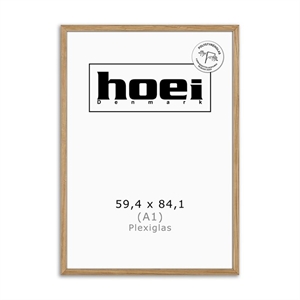 Massiccia cornice in rovere per foto e poster 59,4 x 84,1 - A1 PLE x cm
