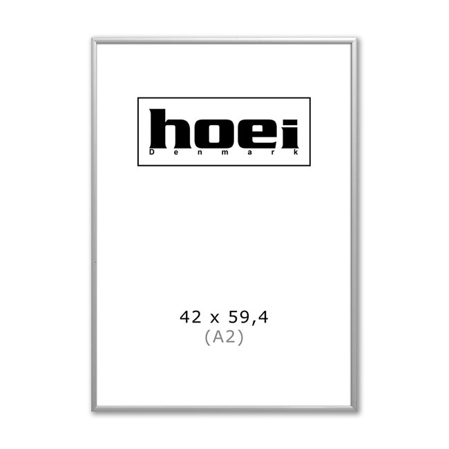 Cornice in alluminio argento - 42 x 59,4 cm (A2)