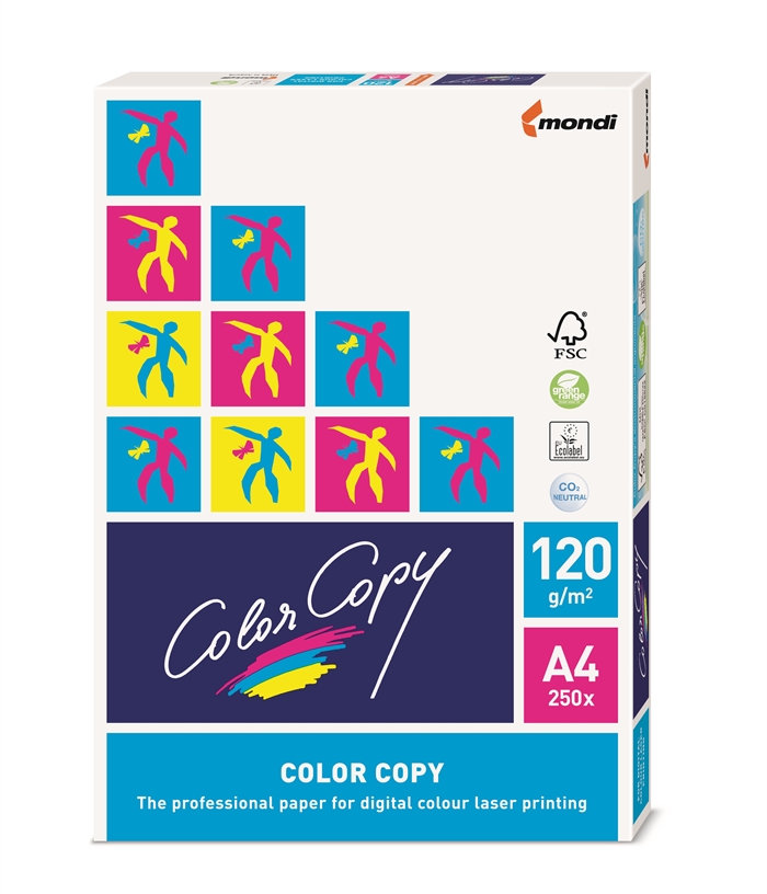 Kopipapir ColorCopy 120 g/m² A4 - pacchetto da 250 fogli