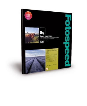 Fotospeed Platinum Etching 285 g/m² - 8x8" , 25 fogli 