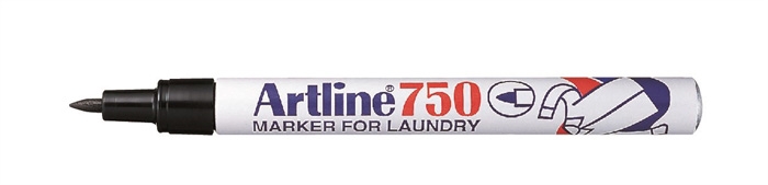 Artline Marker 750 Tessuto nero