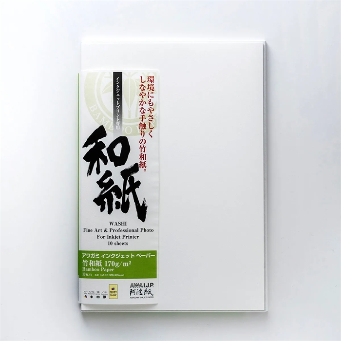 Awagami Bamboo 170 - 170 g/m², A4 20 fogli