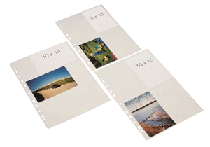 Bantex Tasca fotografica 9x13cm 0,1mm formato verticale 8 foto trasparenti (10)