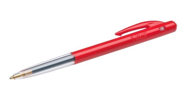 Bic penna a sfera M10 Clic M rossa