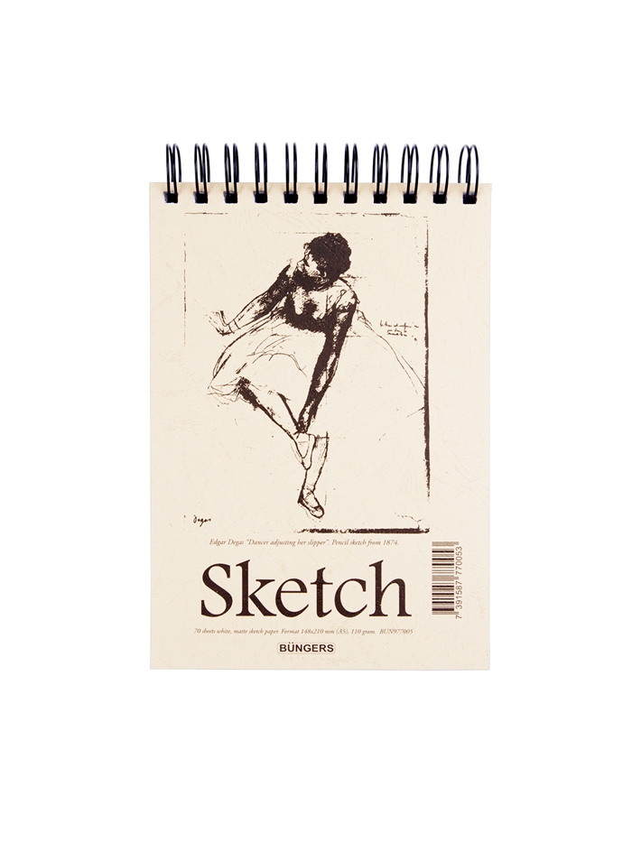 Büngers Sketchbook A5 110g 70 fogli