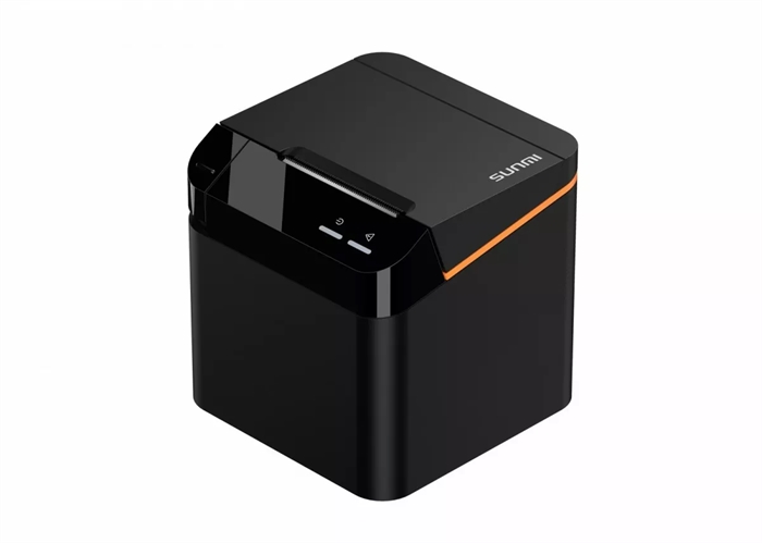 Stampante Cloud SUNMI, taglierina, USB-C, BT, Wi-Fi, nero