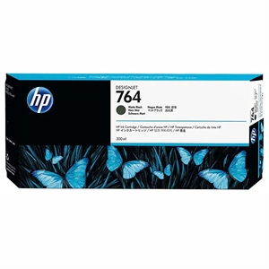 HP 764 cartuccia inchiostro nero opaco, 300 ml