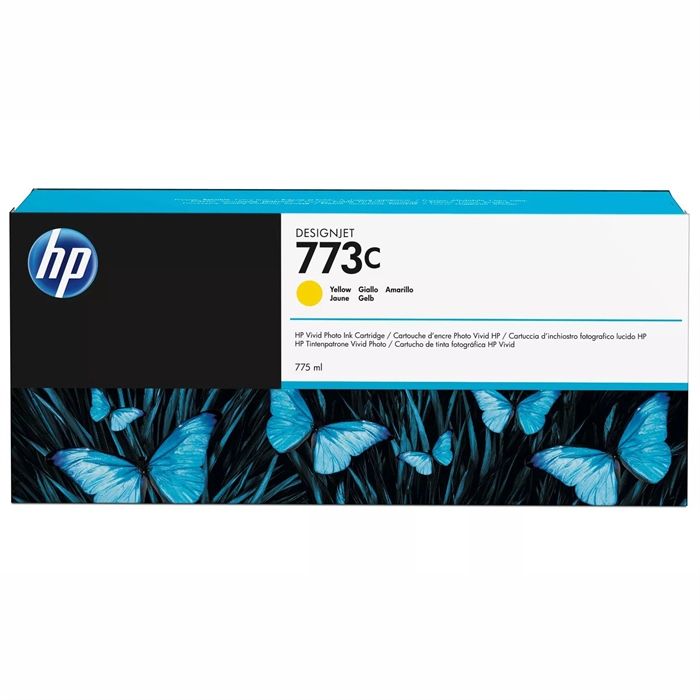 HP 773C cartuccia gialla, 775 ml