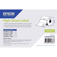 High Gloss Label - etichette stampate a lucido 76 mm x 51 mm (2310 etichette)