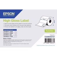 High Gloss Label - etichette tagliate 76 mm x 127 mm (960 etichette)