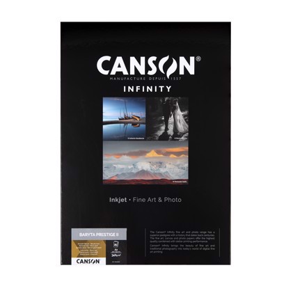 Canson Baryta Prestige II 340 g/m² - A2, 25 fogli 
