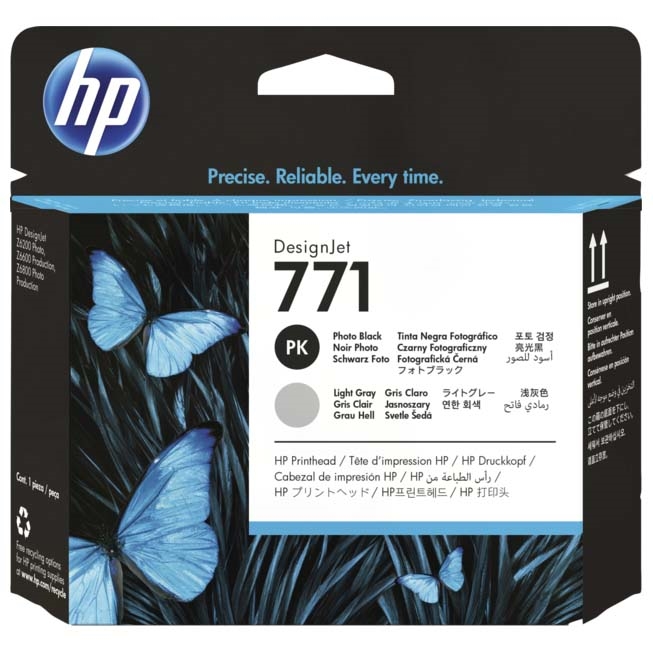 HP 771 Testina di stampa Photo Black/Light Grey
