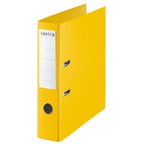 Esselte Raccoglitore a leva con lamine in metallo PP A4 75mm giallo