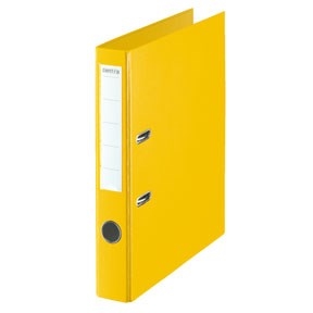 Esselte Raccoglitore u/metalskinne PP A4 50mm giallo